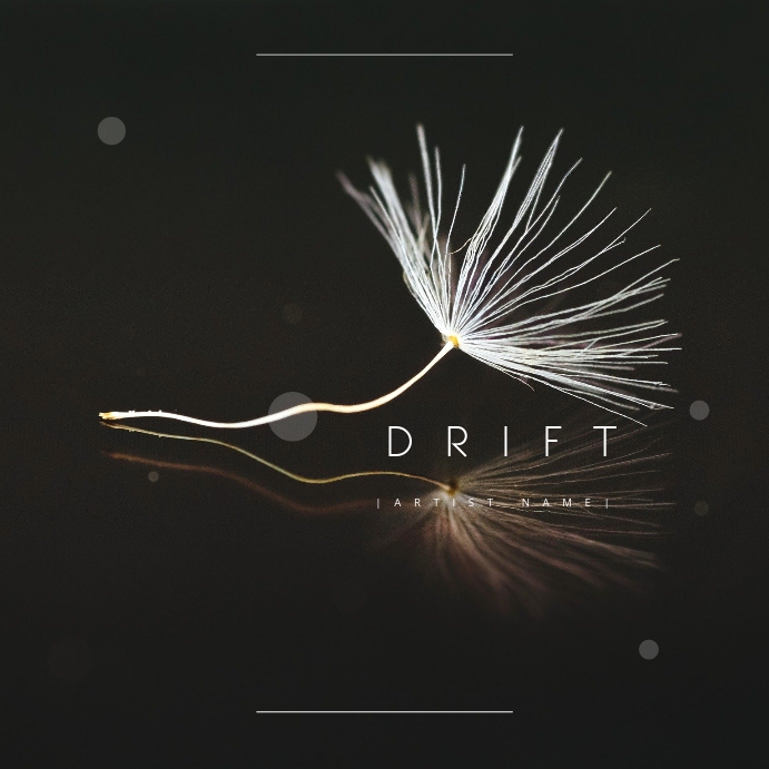 Album Cover Drift Template PosterMyWall